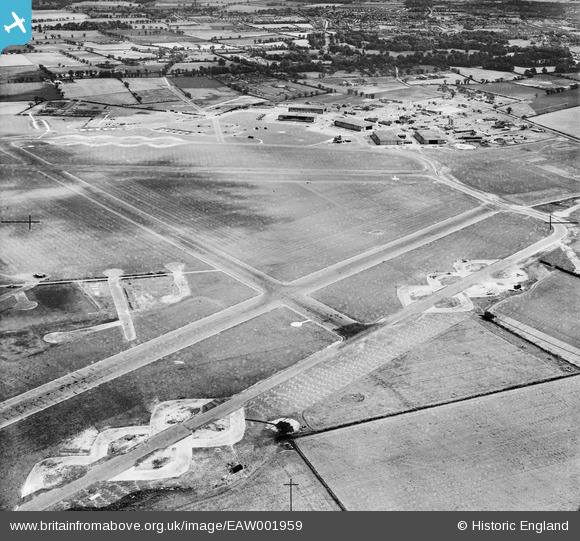 eaw001959 ENGLAND (1946). RAF Horsham St Faith, Norwich, 1946 | Britain ...