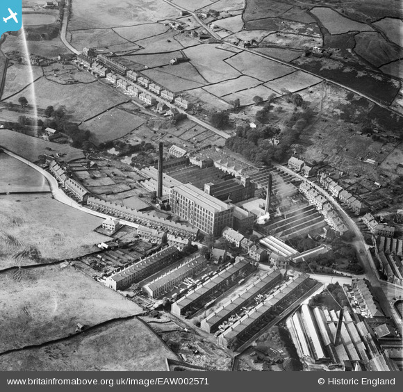 EAW002571 ENGLAND (1946). Bank Bottom Woollen Mills, Marsden, 1946 ...