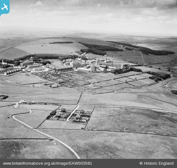 eaw003581 ENGLAND (1947). Dartmoor Prison, Princetown, from the south