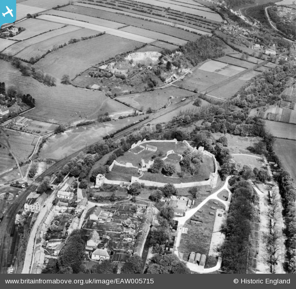 eaw005715 ENGLAND (1947). Pickering Castle and the Pickering Quarries ...