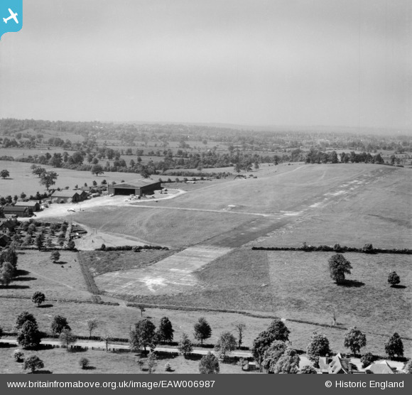 EAW006987 ENGLAND (1947). Elstree Aerodrome, Aldenham, from the north ...