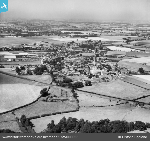 eaw008856 ENGLAND (1947). The village, Haddenham, from the south, 1947