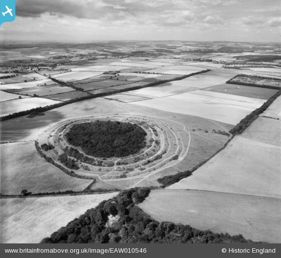 EAW010546 ENGLAND (1947). Badbury Rings and surrounding landscape ...