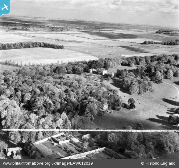 EAW012019 ENGLAND (1947). Trafalgar House and Park, Downton, from the