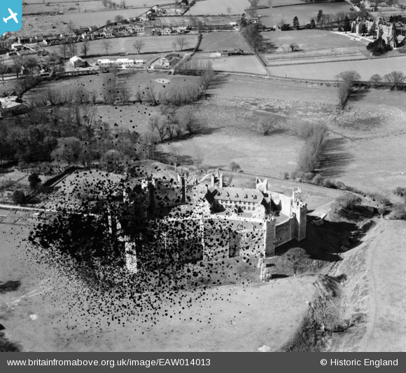 eaw014013 ENGLAND (1948). Framlingham Castle, Framlingham, 1948. This ...