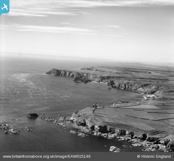 EAW015149 ENGLAND 1948 Lizard Point And The Surrounding Coastline