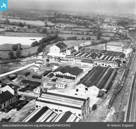 EAW015352 ENGLAND (1948). Cedars Malt Products Factory (Munton & Fison ...