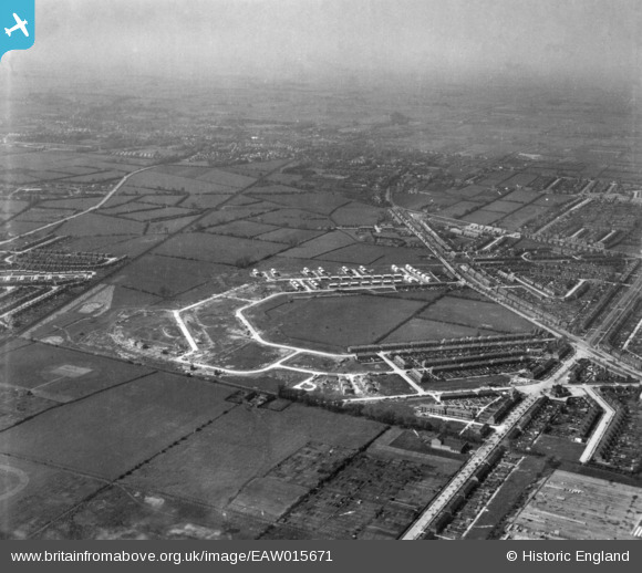 EAW015671 ENGLAND (1948). Construction of housing around Appleton Road