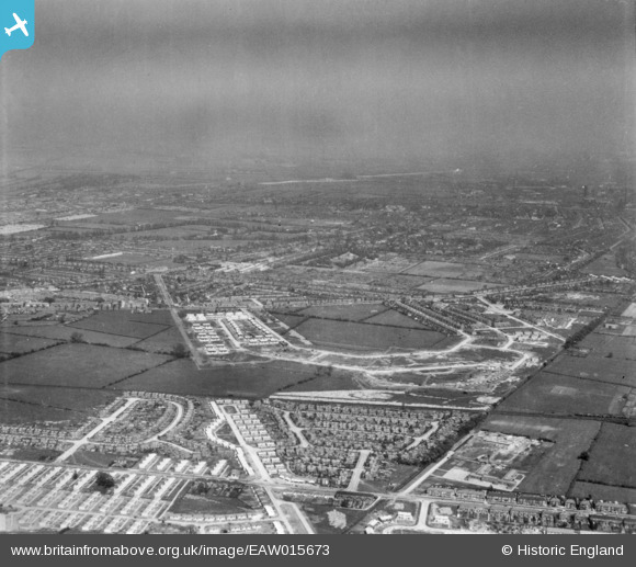 EAW015673 ENGLAND (1948). Construction of housing around Appleton Road
