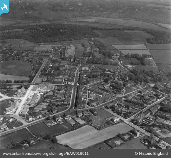 EAW016011 ENGLAND (1948). The village, Calverley, 1948. This image has