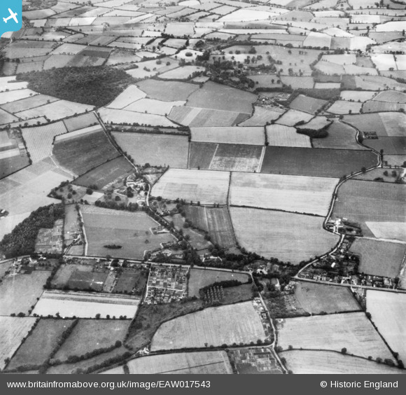 EAW017543 ENGLAND (1948). The village and fields between School Lane