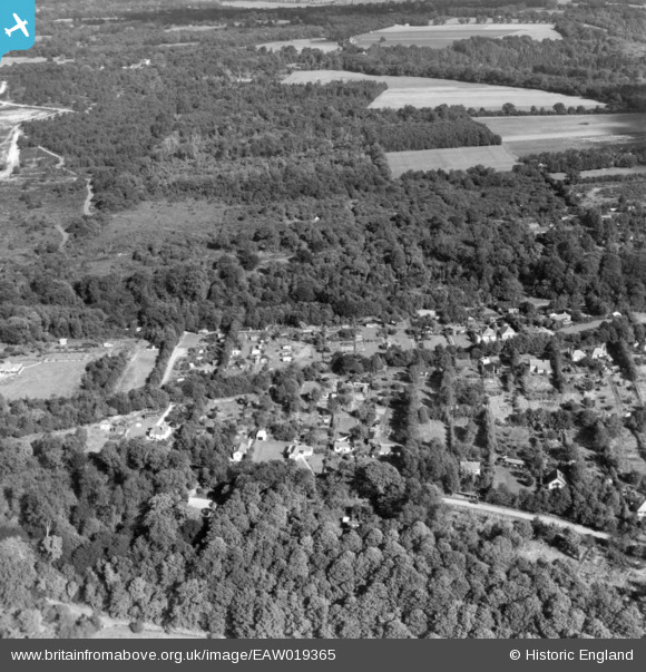 eaw019365 ENGLAND (1948). Headley Heath Approach, Ashurst Drive and ...