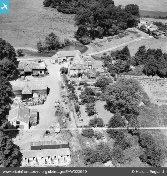 eaw023969 ENGLAND (1949). Manor Farm, Eton Wick, 1949. This image was ...