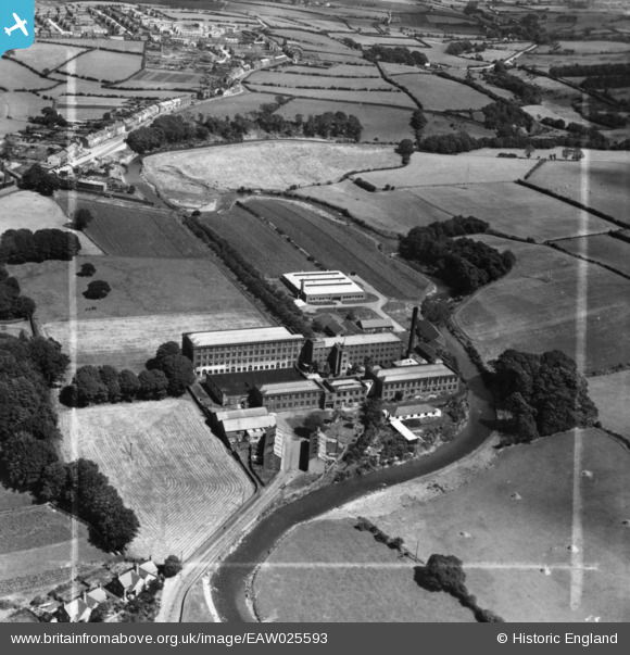 EAW025593 ENGLAND (1949). The Cleator Flax Mill, Cleator, 1949. This