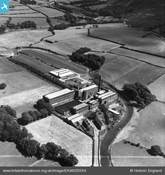 EAW025594 ENGLAND (1949). The Cleator Flax Mill, Cleator, 1949. This