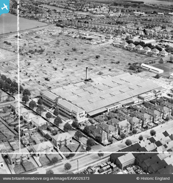 EAW026373 ENGLAND (1949). The Causton Printing Works on Brookwood