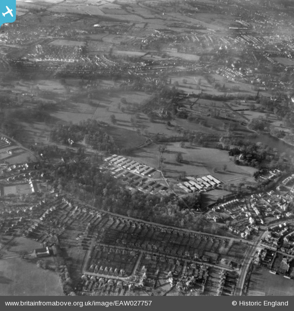 EAW027757 ENGLAND (1949). Whiteknights Park and environs, Earley, 1949 ...