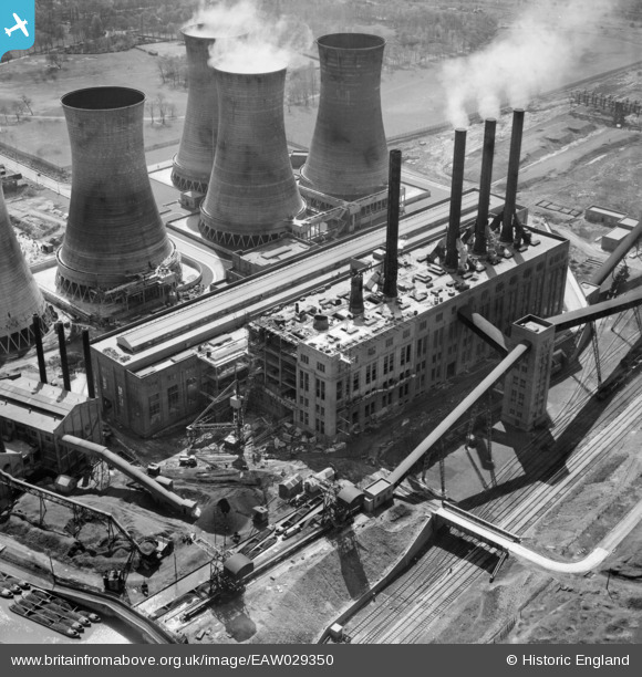 EAW029350 ENGLAND (1950). Walsall B Power Station, Walsall, 1950 ...