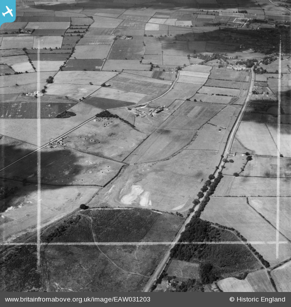 EAW031203 ENGLAND (1950). The Racecourse, Market Rasen, 1950. This