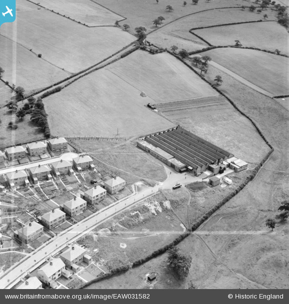eaw031582 ENGLAND (1950). Selectus Ltd Uplands Ribbon Mill, Biddulph