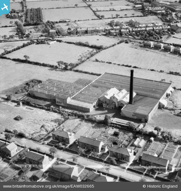 EAW032665 ENGLAND (1950). The New Cotton Mill, Eccleston, 1950. This