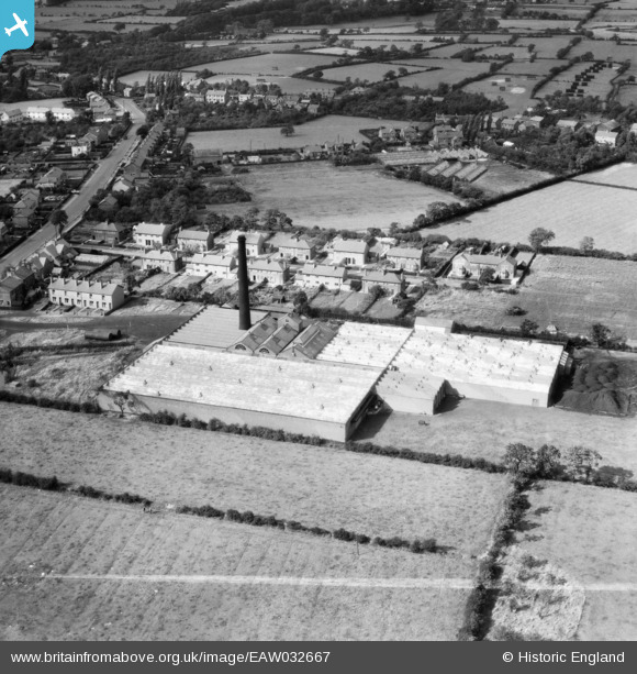 EAW032667 ENGLAND (1950). The New Cotton Mill, Eccleston, 1950. This