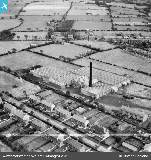 EAW032668 ENGLAND (1950). The New Cotton Mill, Eccleston, 1950. This