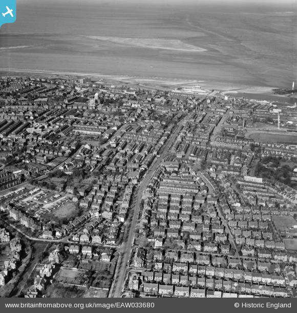 EAW033680 ENGLAND (1950). Seabank Road and environs, New Brighton, 1950 ...