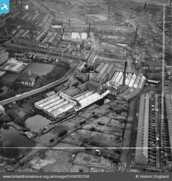 EAW033768 ENGLAND (1950). Bank Cotton Mills, Great Harwood, 1950. This ...