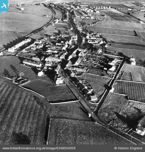 EAW034359 ENGLAND (1950). The village, North Sunderland, 1950. This ...