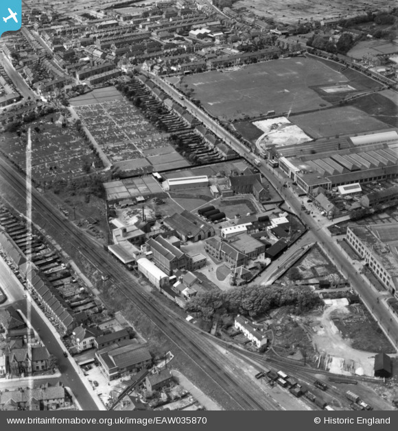 EAW035870 ENGLAND (1951). The Ronuk Ltd Sanitary Polish Factory and ...