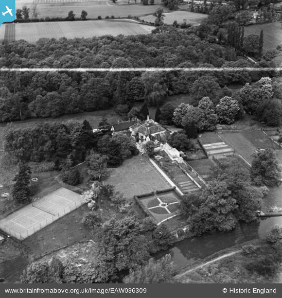 EAW036309 ENGLAND (1951). Pyrford Place, Pyrford Green, 1951. This