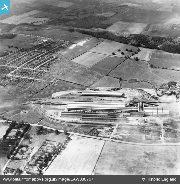 Eaw038767 England 1951 Part Of The John Lysaght Ltd Normanby Park