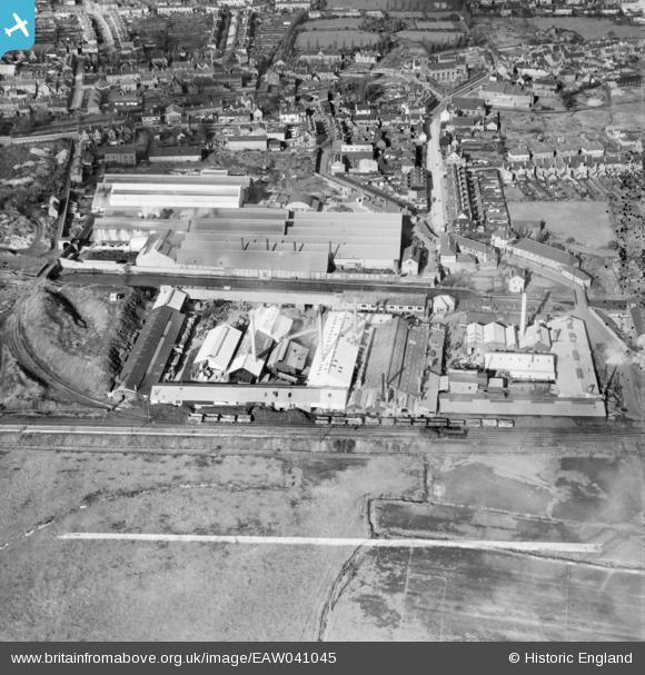 EAW041045 ENGLAND (1951). The Wolverhampton Metal Works, Wednesfield ...