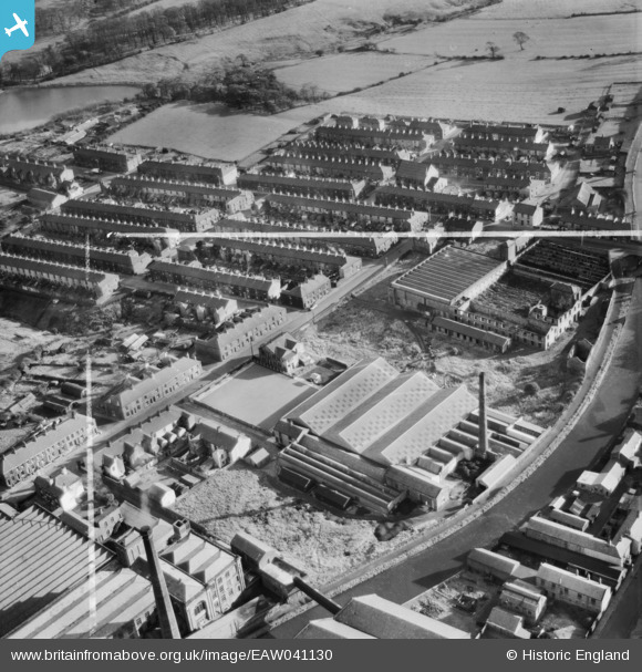 EAW041130 ENGLAND (1951). The Wheatfield Carpet Mill and the ...