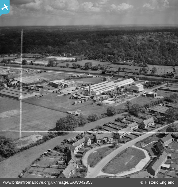 eaw042853 ENGLAND (1952). The Dottridge Brothers Ltd Coffin Factory at ...