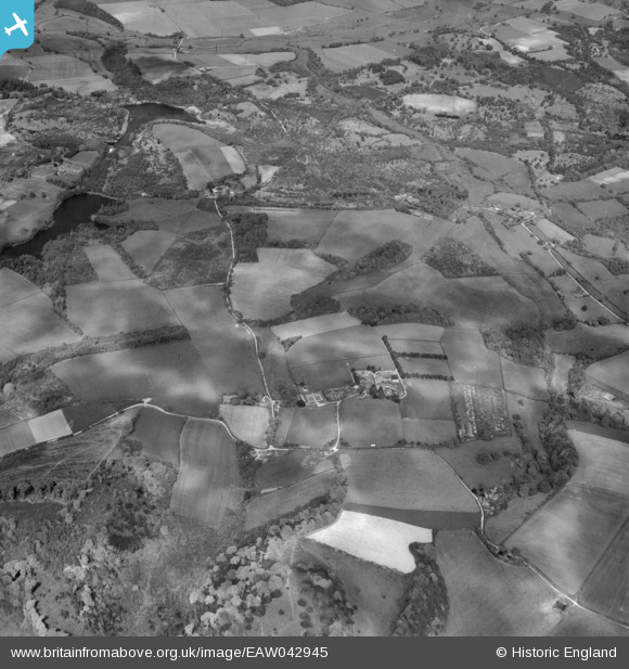 EAW042945 ENGLAND (1952). Countryside around Barlavington Farm ...