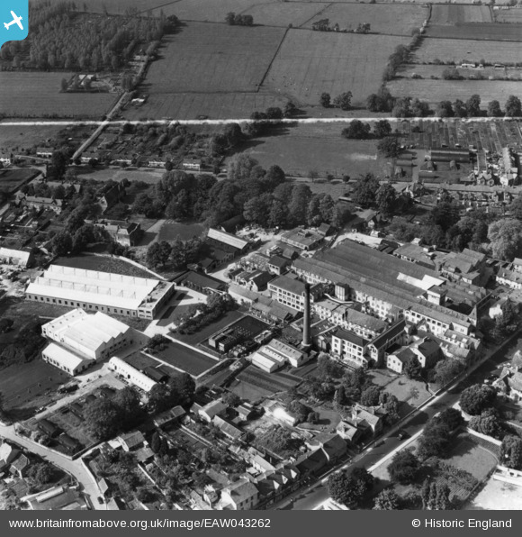 eaw043262 ENGLAND (1952). C. and J. Clark Ltd Shoe Factory, Street ...