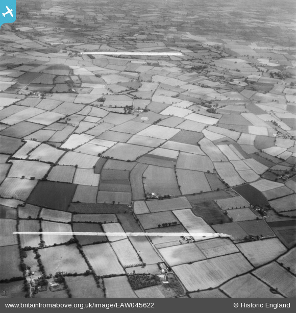 EAW045622 ENGLAND (1952). Fields around Church Farm and Magna Farm