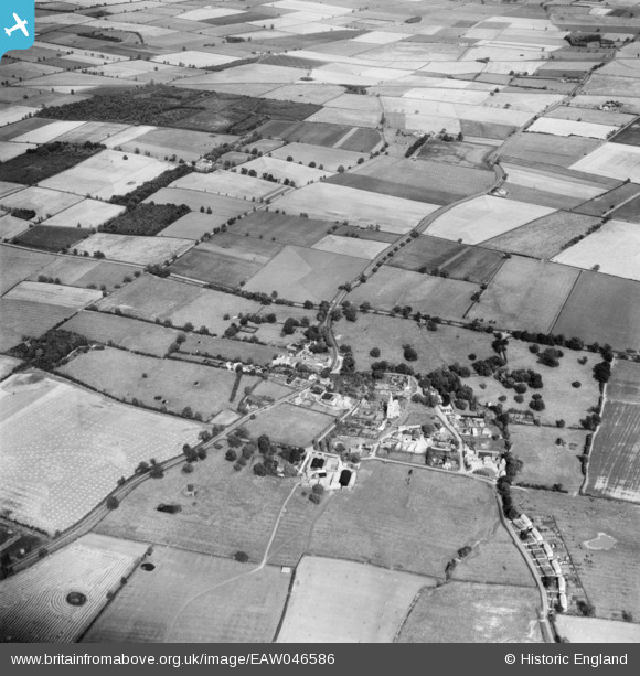 EAW046586 ENGLAND (1952). The village and surrounding countryside ...