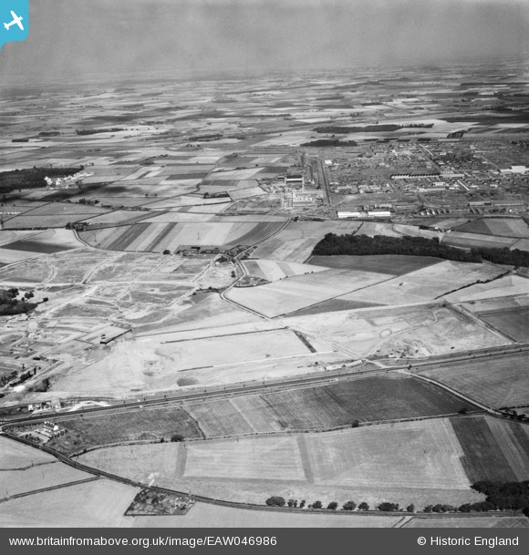 EAW046986 ENGLAND (1952). Development of the southern part of Kirkby