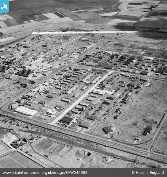 eaw046998 ENGLAND (1952). The Kirkby Industrial Estate around Newstet ...