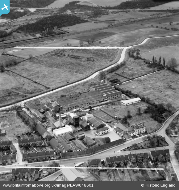 EAW048601 ENGLAND (1953). The David Evans & Co Ltd Silk Printing Works ...