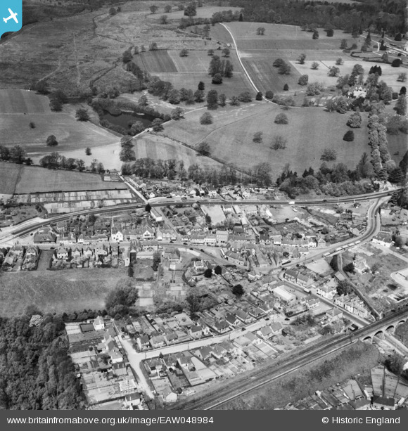 EAW048984 ENGLAND (1953). Waverley Road, London Road, Bagshot Park and ...