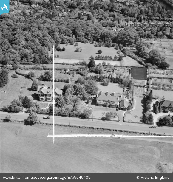 eaw049405 ENGLAND (1953). 99, 99a and 101 Purley Downs Road and