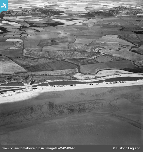 EAW050947 ENGLAND (1953). Snettisham Beach, The Ingol and the ...