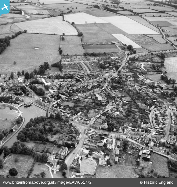 eaw051772 ENGLAND (1953). The town, Godmanchester, 1953 | Britain From ...