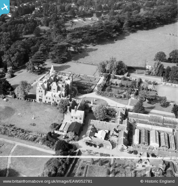 eaw052781 ENGLAND (1953). Taplow Court, Taplow, 1953. This image was ...