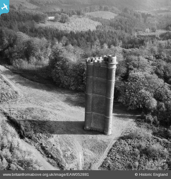 EAW052881 ENGLAND (1953). King Alfred's Tower, South Brewham, 1953 ...