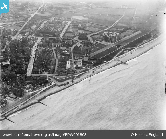 EPW001803 ENGLAND (1920). The Grand Hotel and Promenade, Sheringham ...